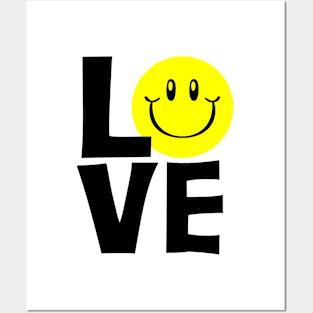 Love and smile Posters and Art